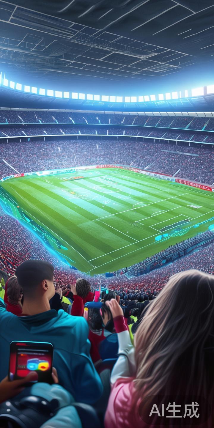 通过数字技术的引入，体育赛事的观众互动更加多元化。